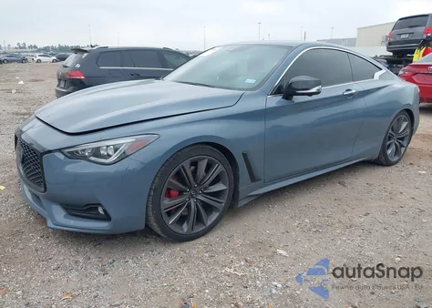 2022 Infiniti Q60 Red Sport 400 из США, поврежденный, VIN JN1FV7LK3NM660005